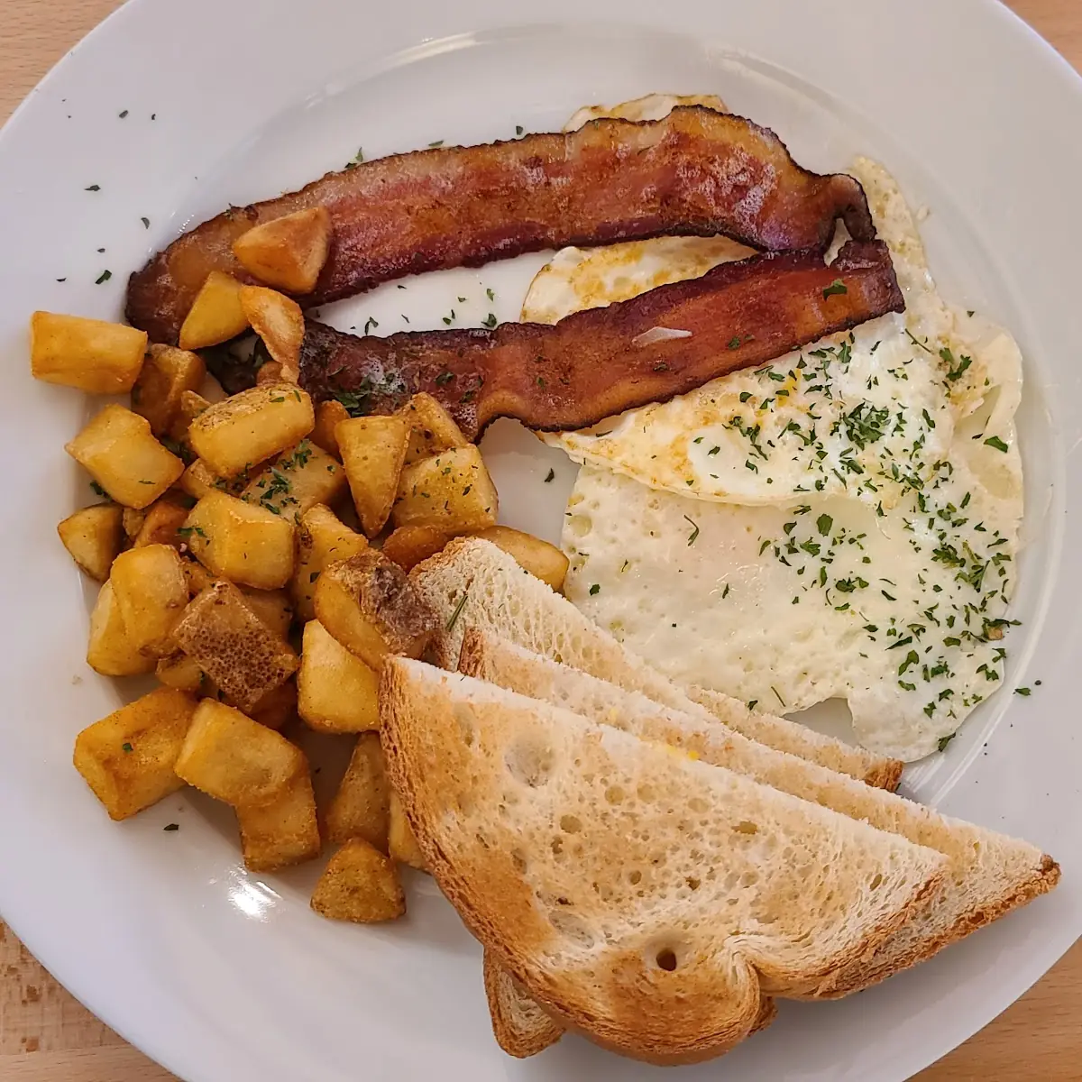Eggs Bacon and Potatoes