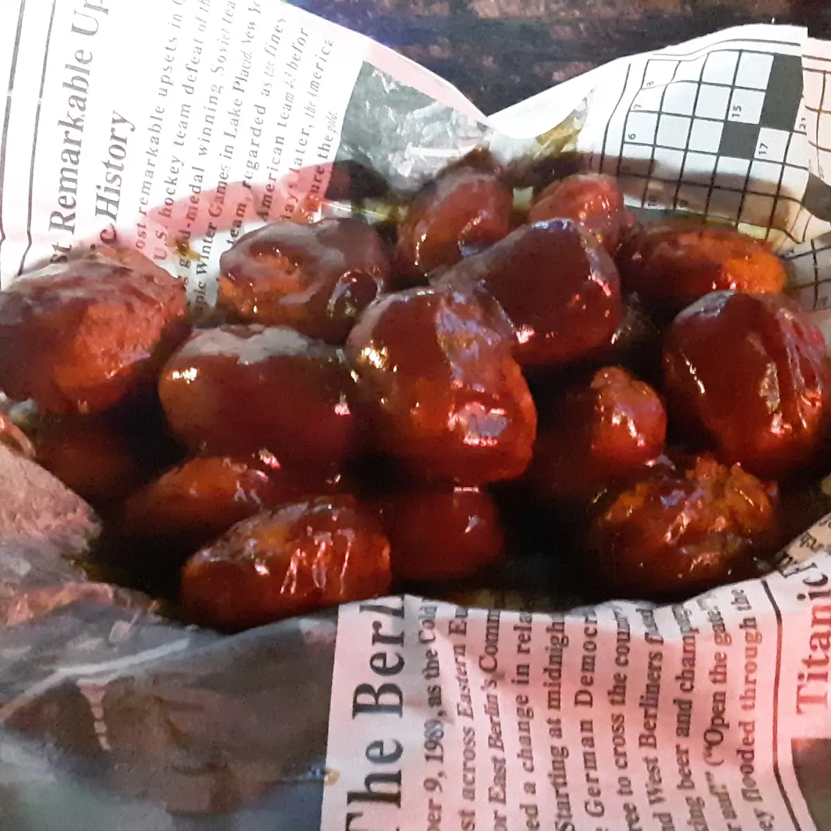 Honey BBQ Boneless Wings