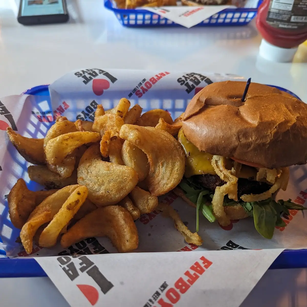 Veggie Burger w Fries