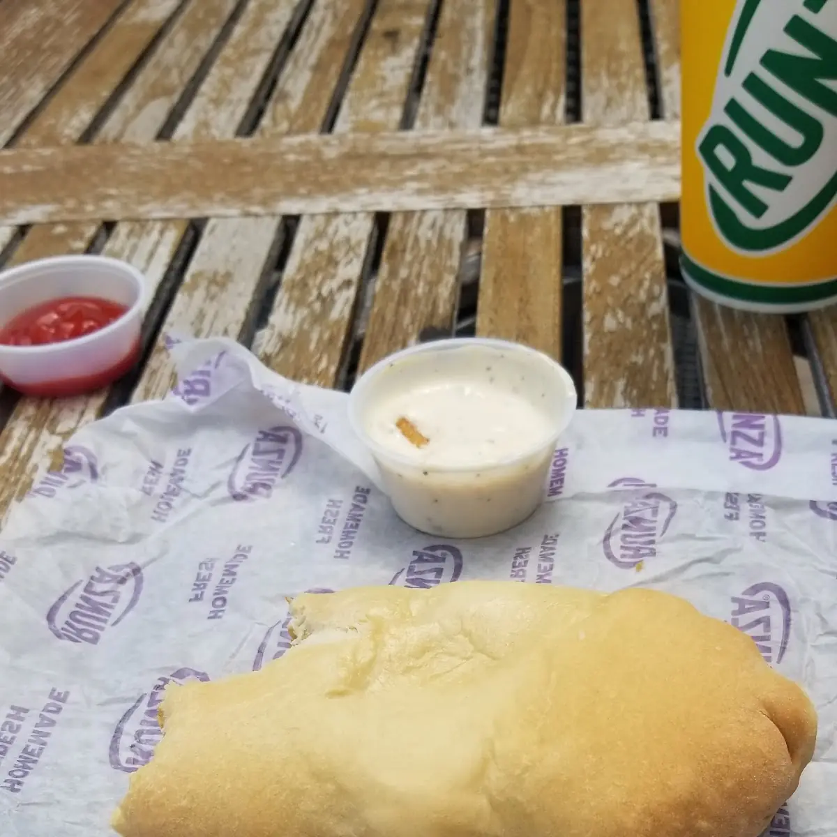 Black Bean Runza Sandwich