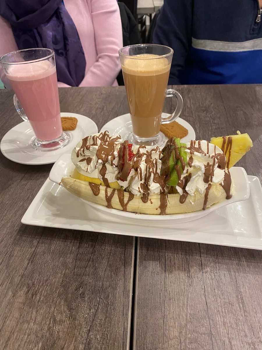 Banana Split, Melt n dip