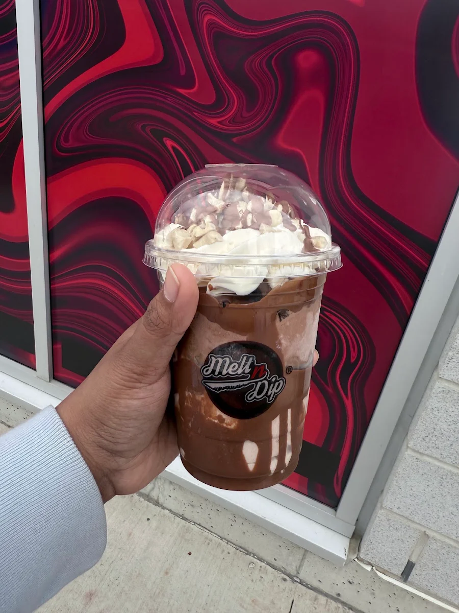 Hot Fudge Sundae Gelato, Melt n dip