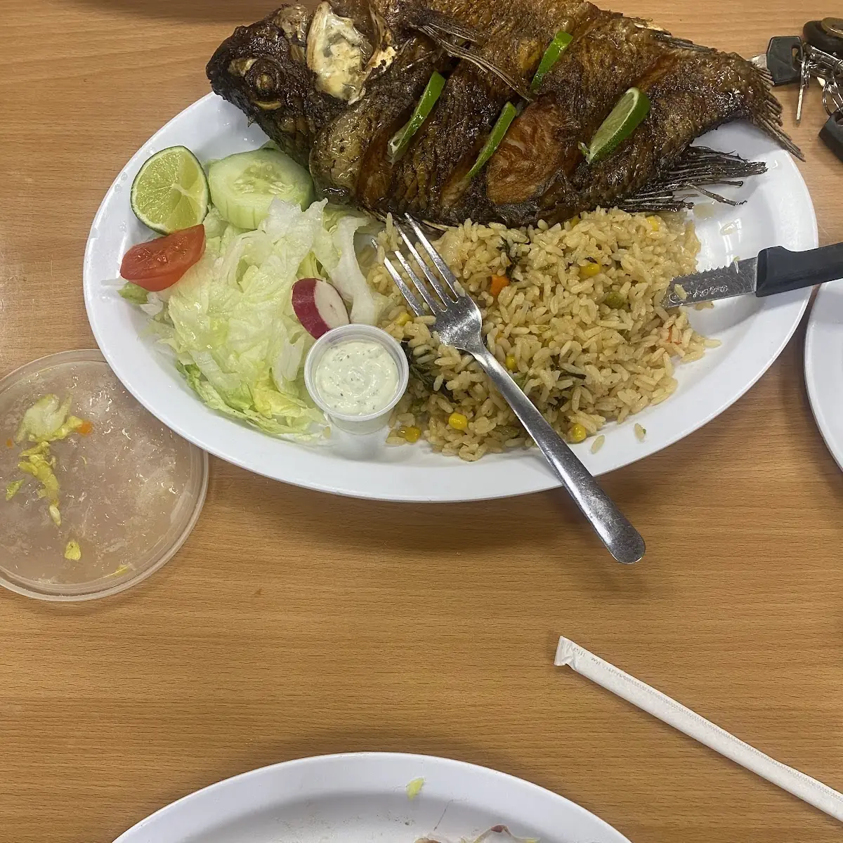 Mojarra Frita Fried Tilapia