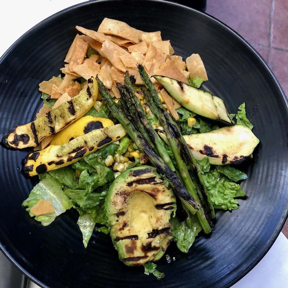 Grilled Avocado Salad