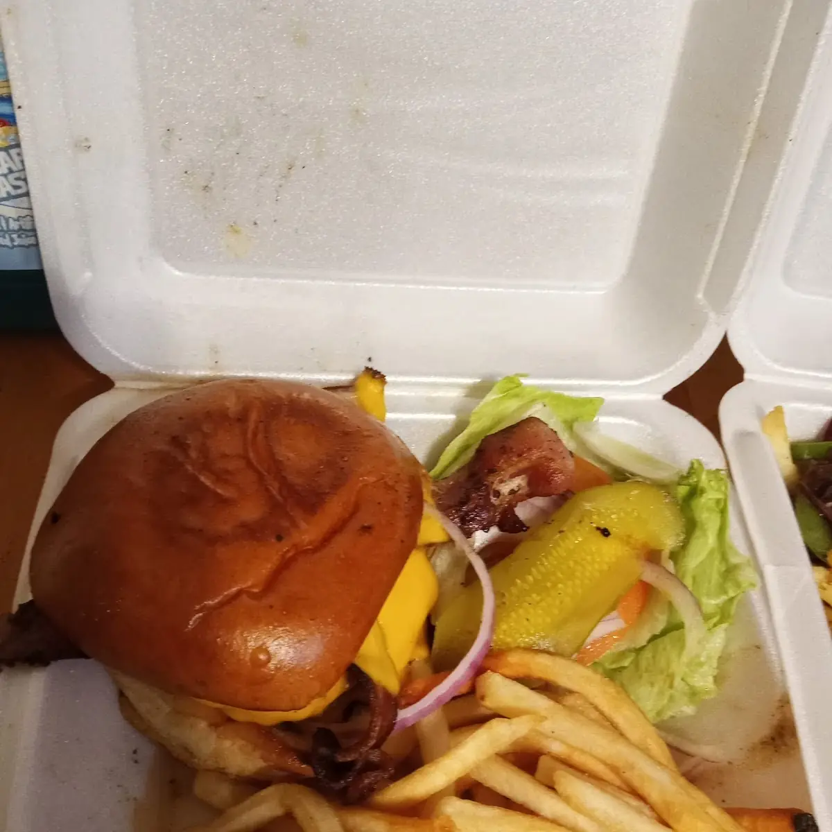 Besito Burger with Bacon