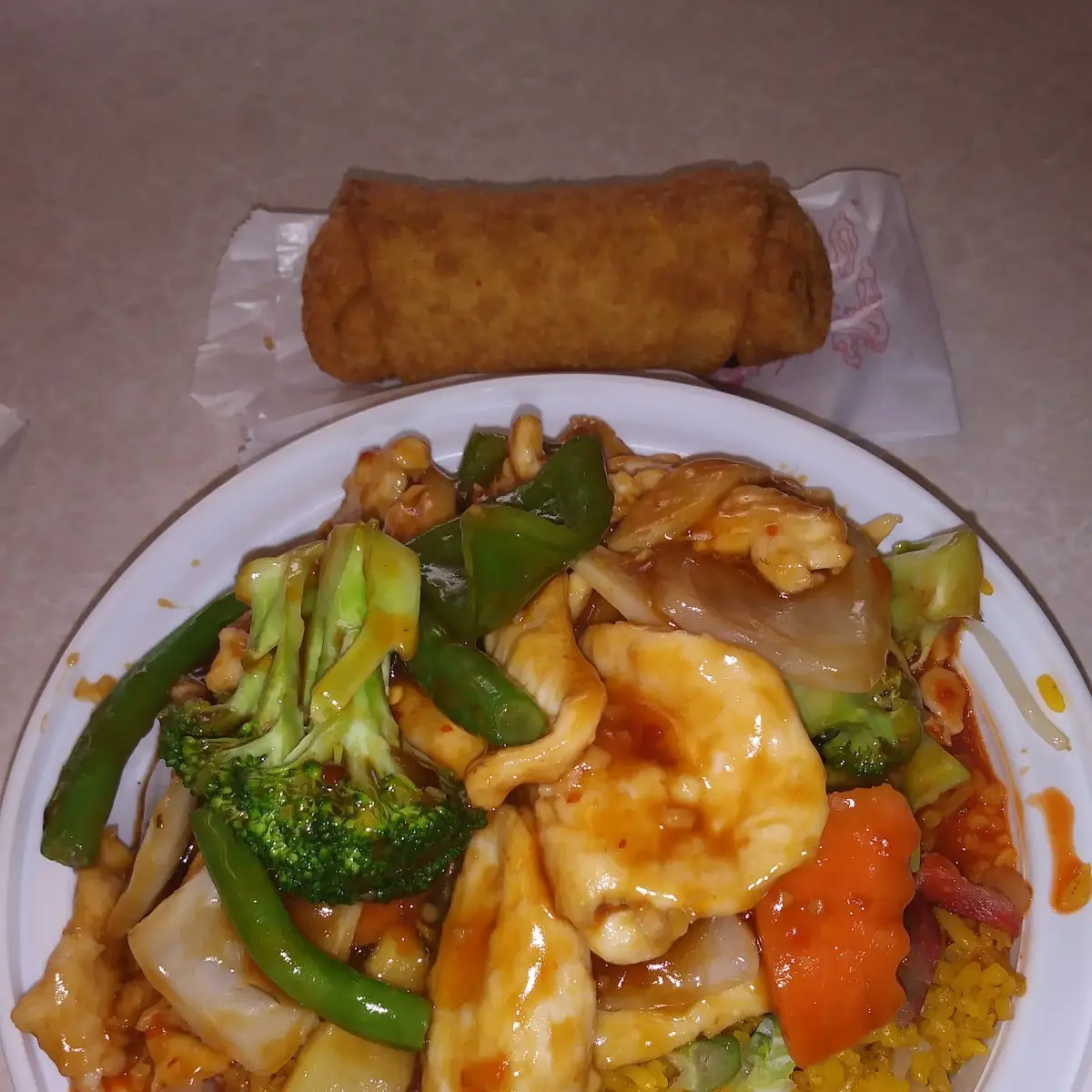 Garlic Chicken Lonch