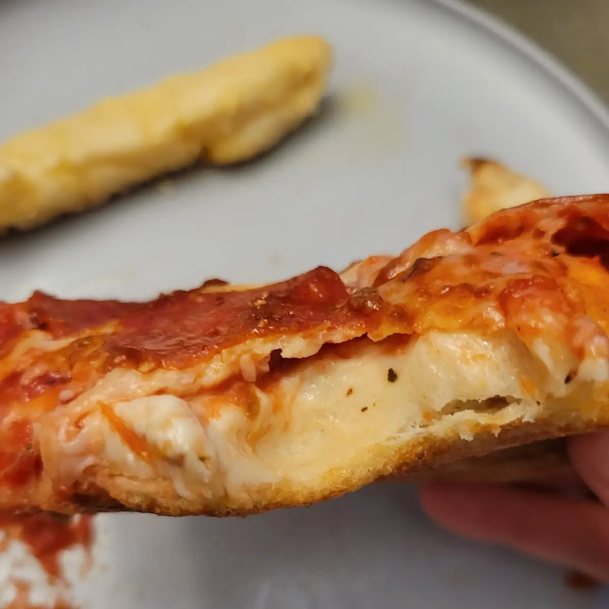 Deep Dish Pepperoni Pizza