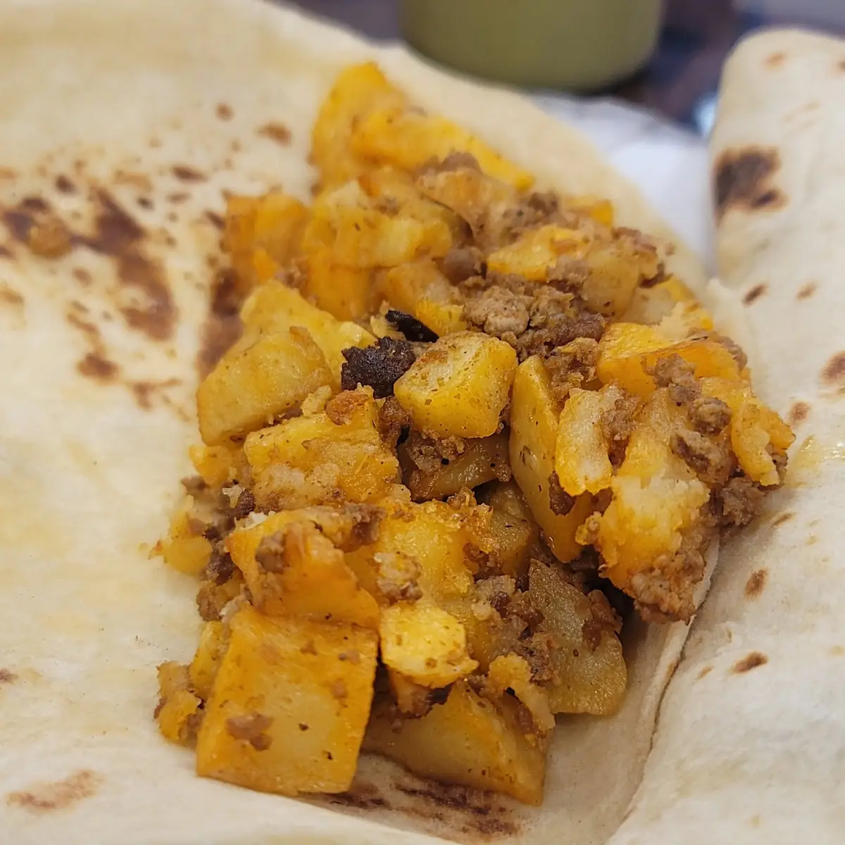 Potato & Chorizo Taco