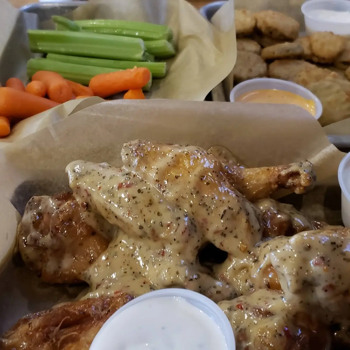 Garlic Parmesan Wings