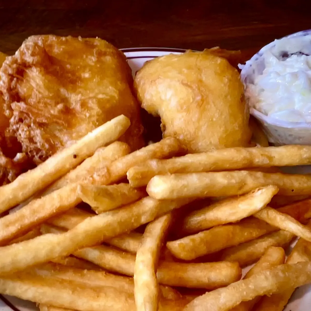 Walleye Fish and Chips
