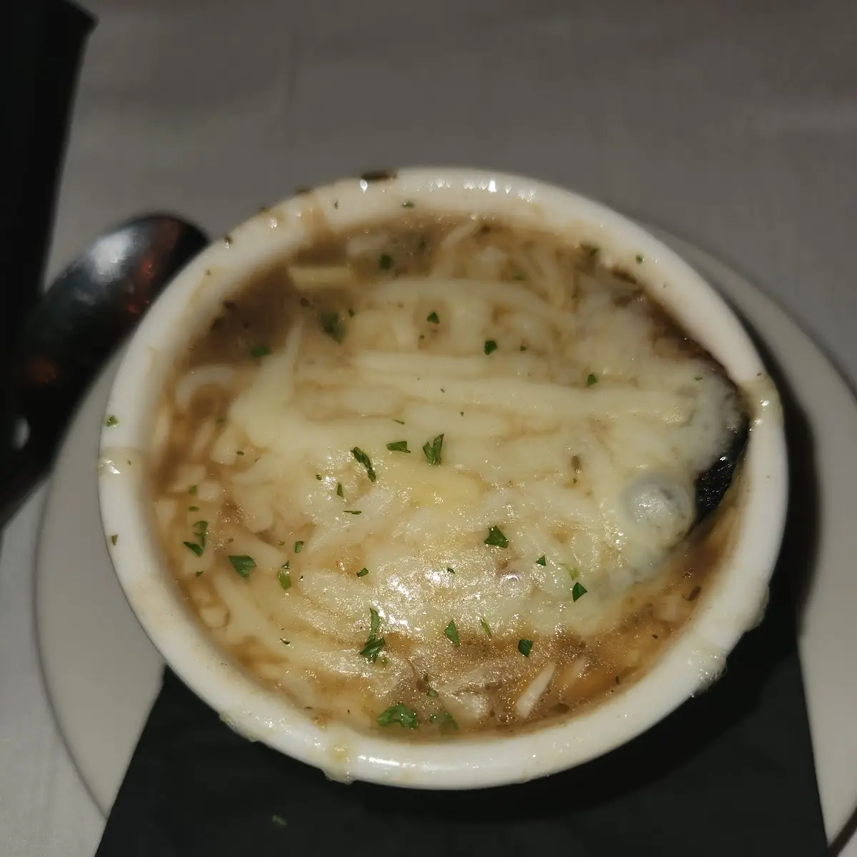 Baked Five Onion Soup
