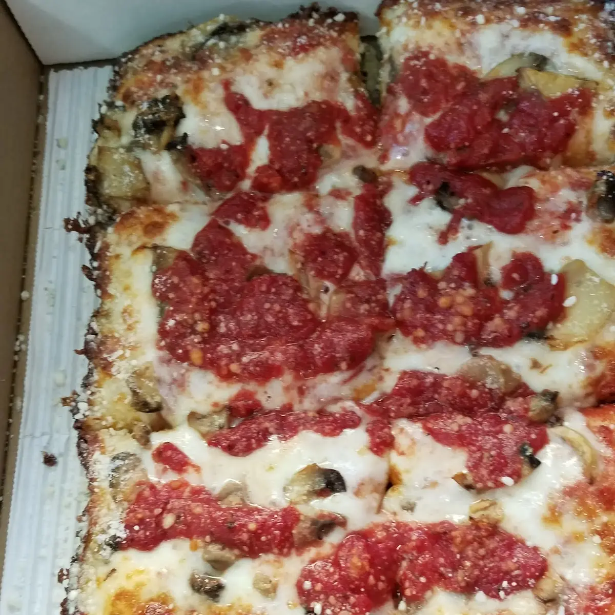 Small Square Italian Sausage Red Onion