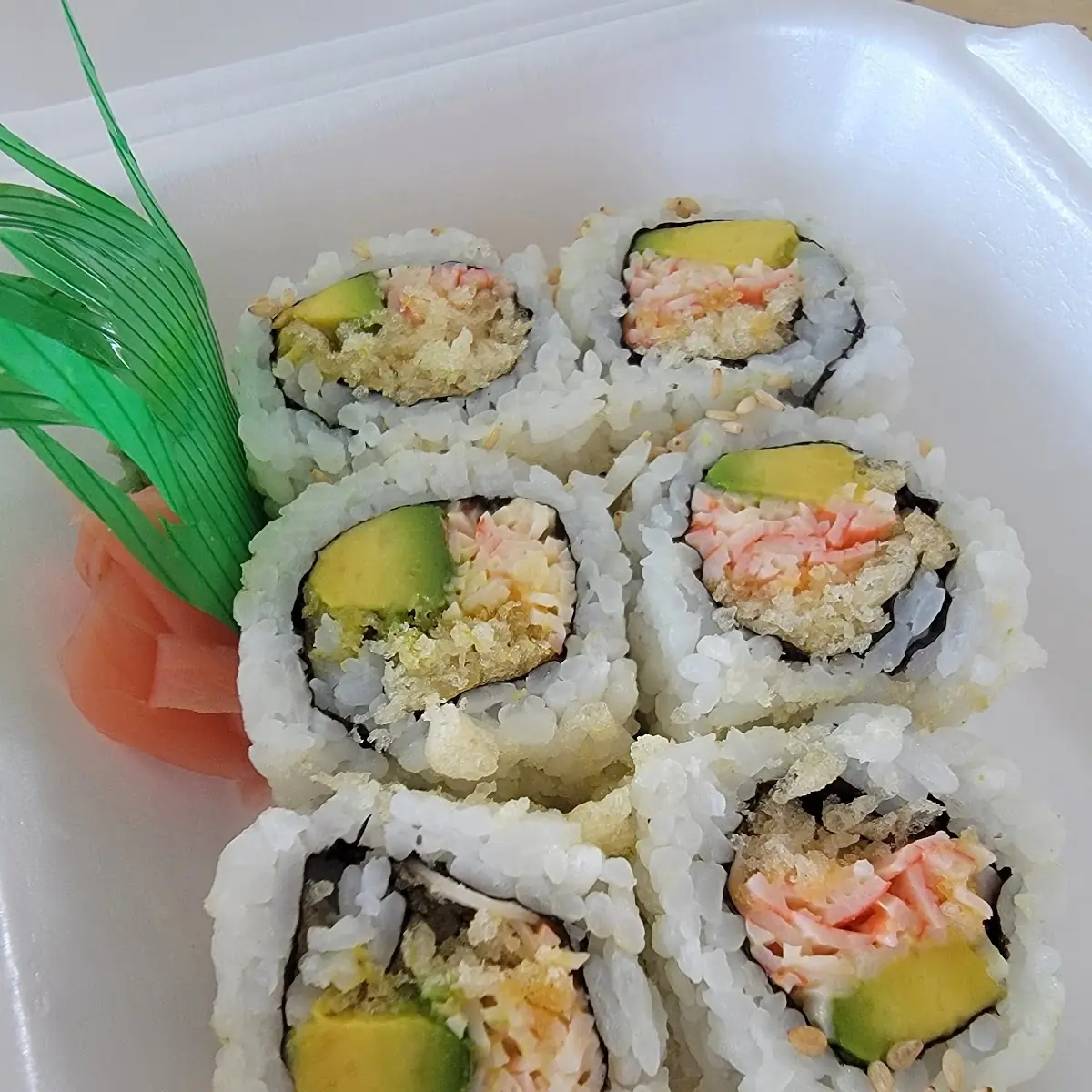 Philadelphia Roll and California Roll