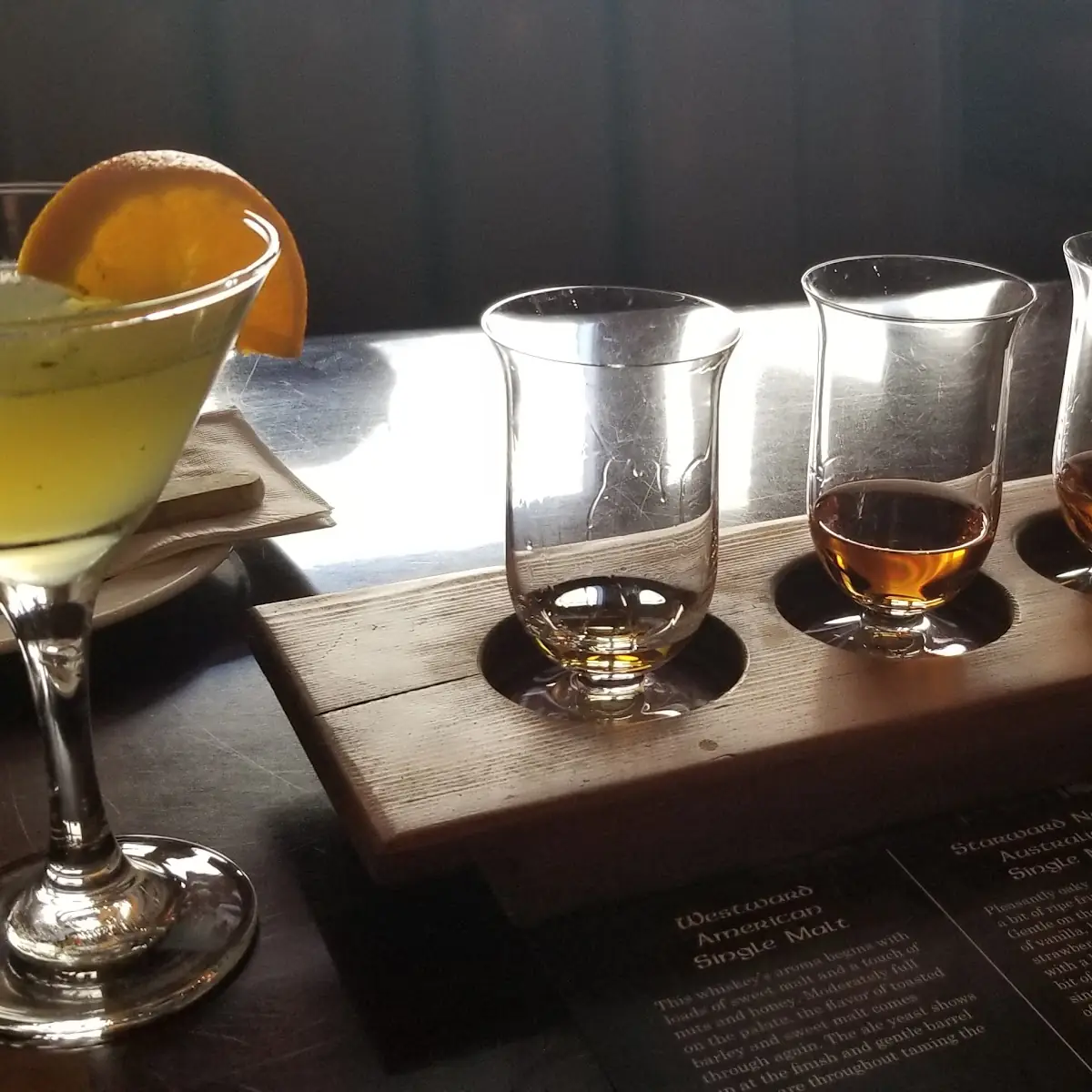 American Whiskey Flight