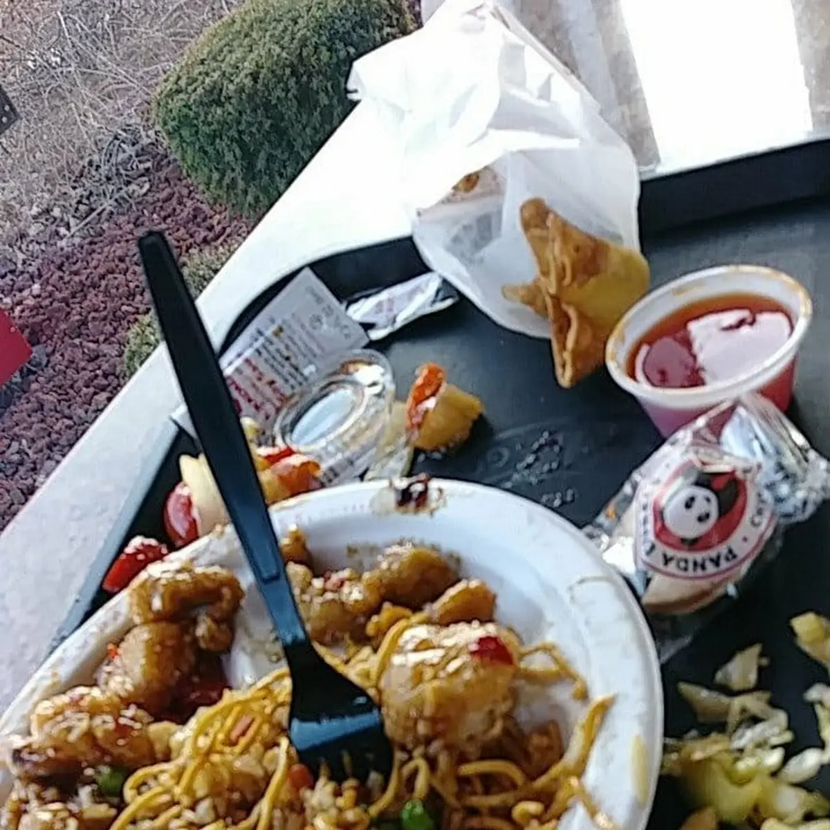 Orange Chicken Lo Mein