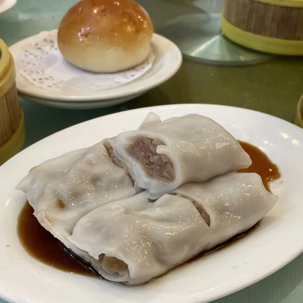 Chicken in Lotus Rice Rolls