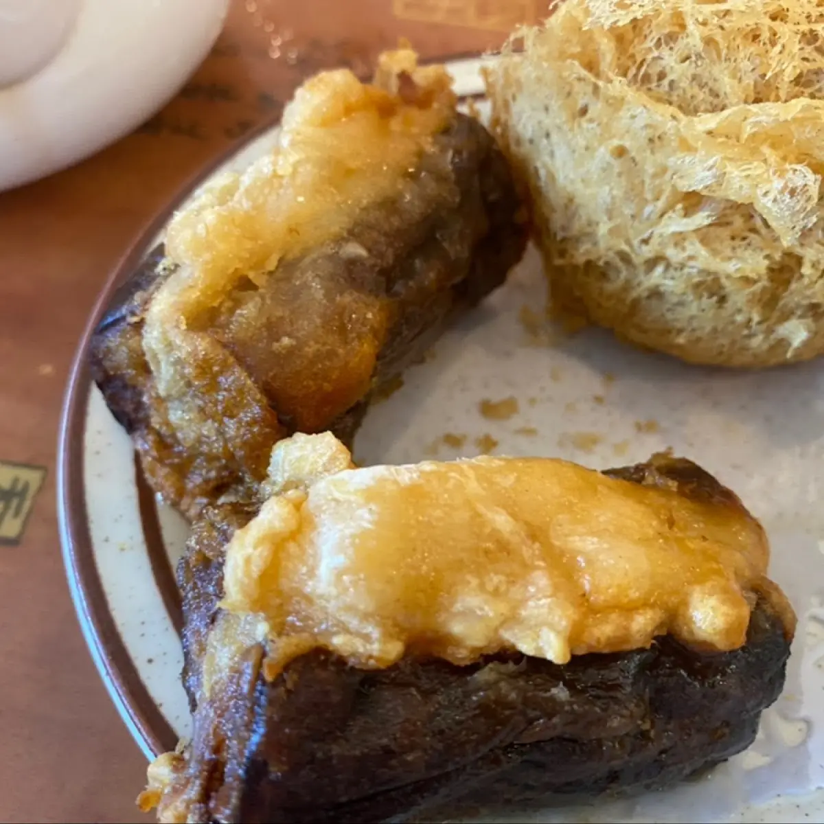 Dried Scallops & Deep Fried Taro