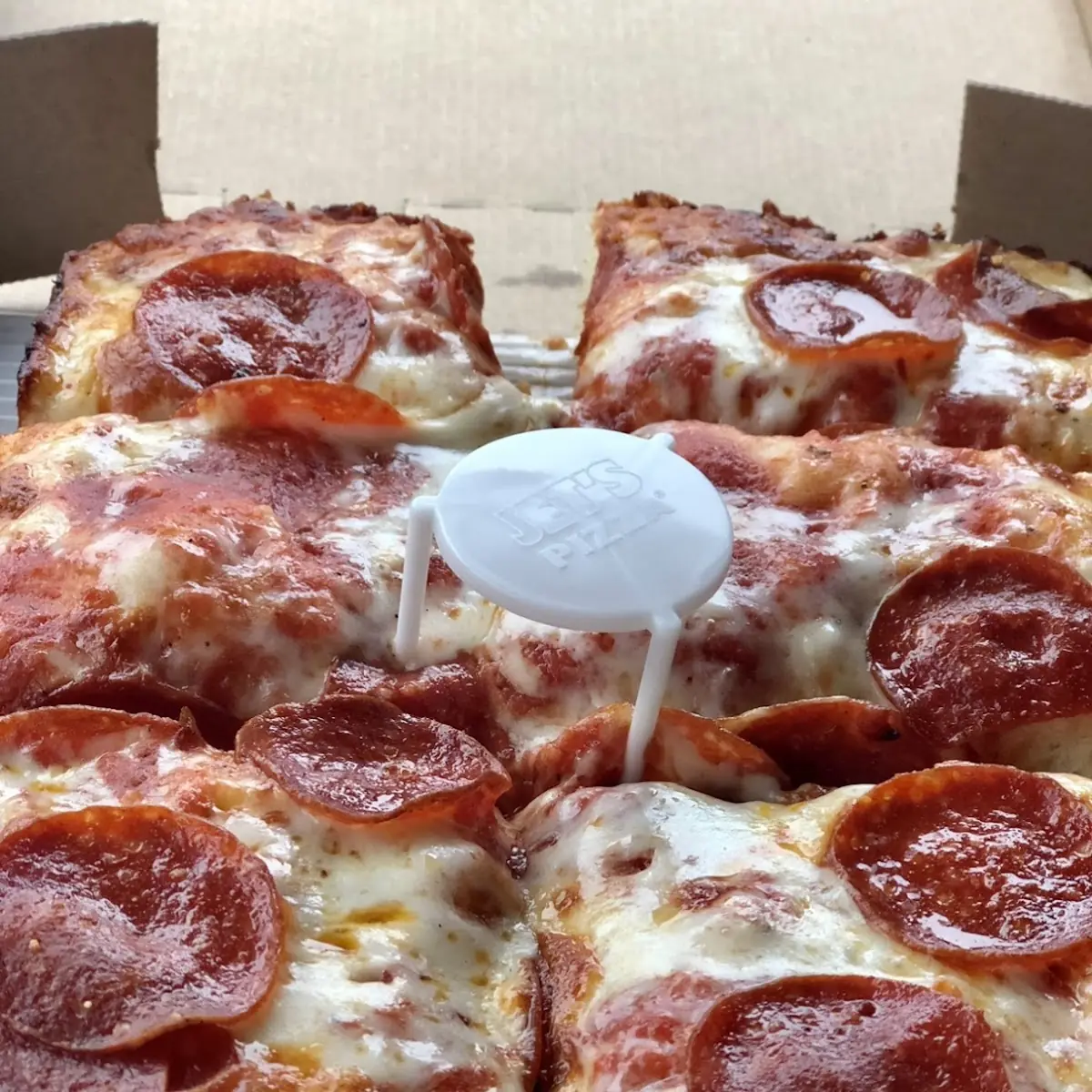 Large Deep Dish Pepperoni Pizza