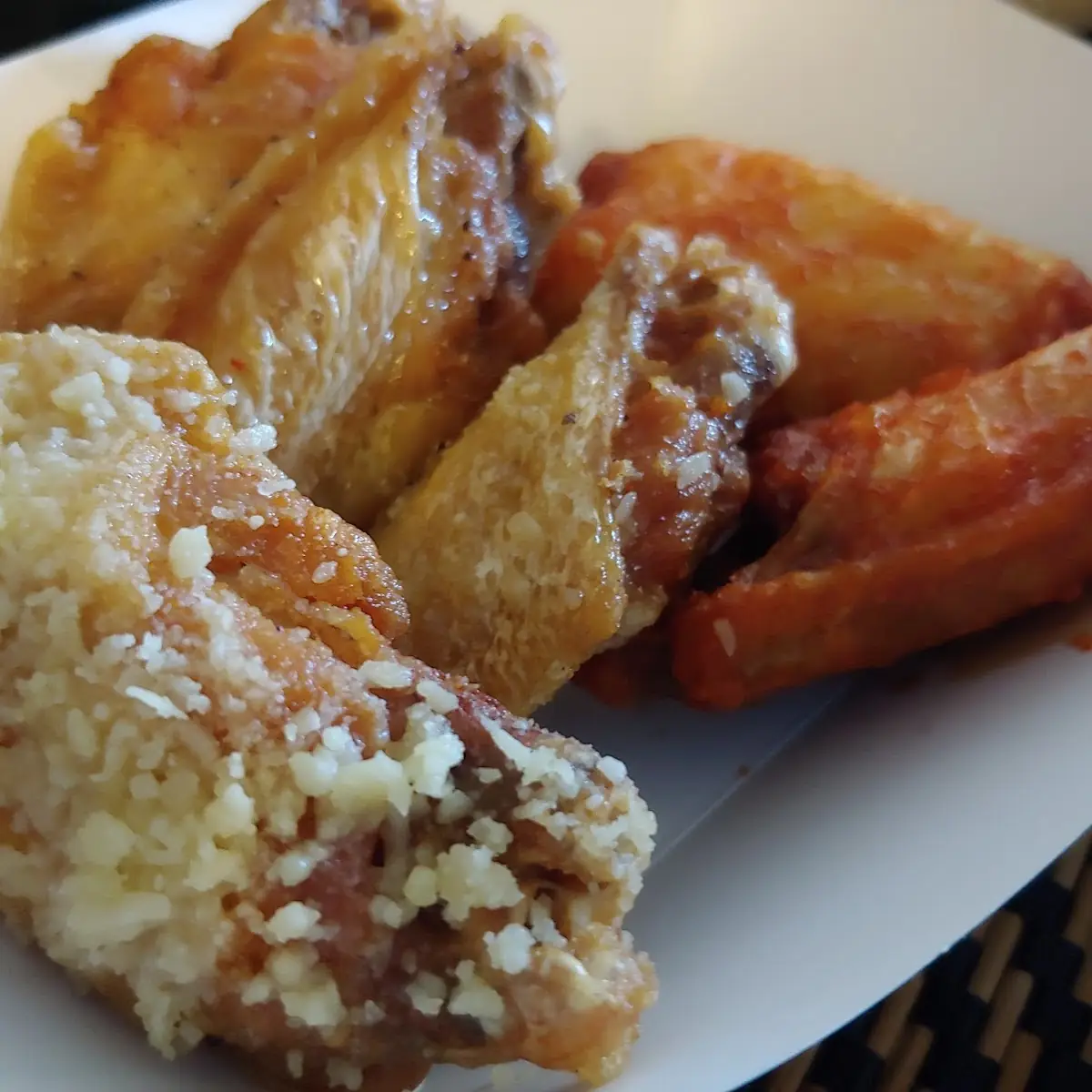 Garlic Parm and Mild Extra Crispy Wings