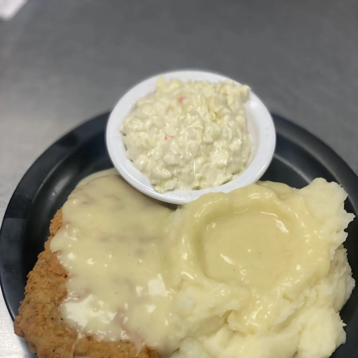 Mashed Potatoes with Gravy