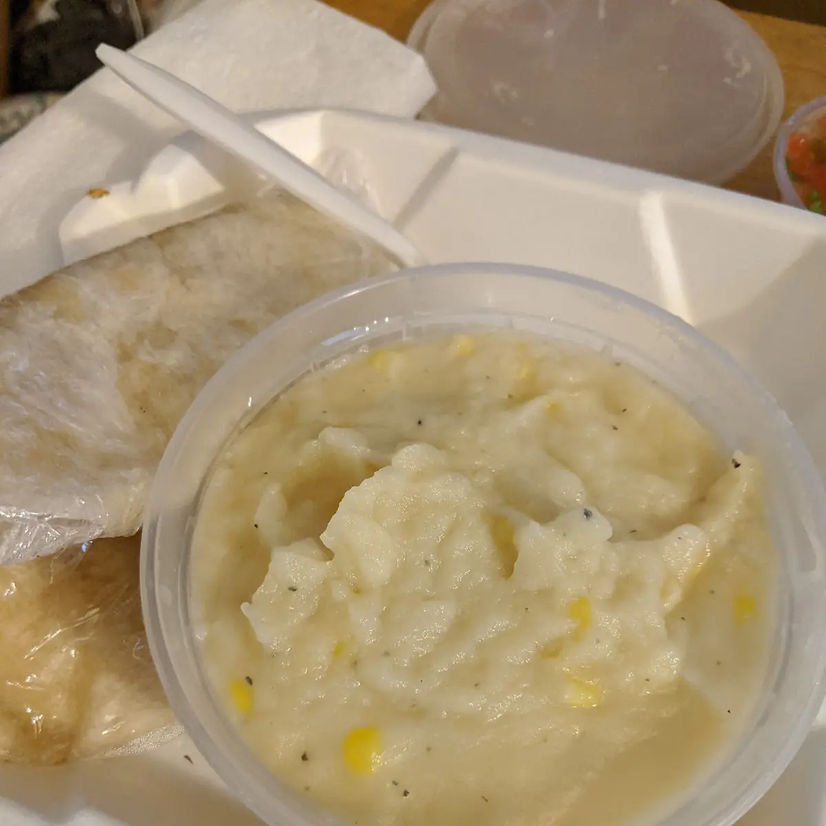 Mashed Potatoes with Gravy