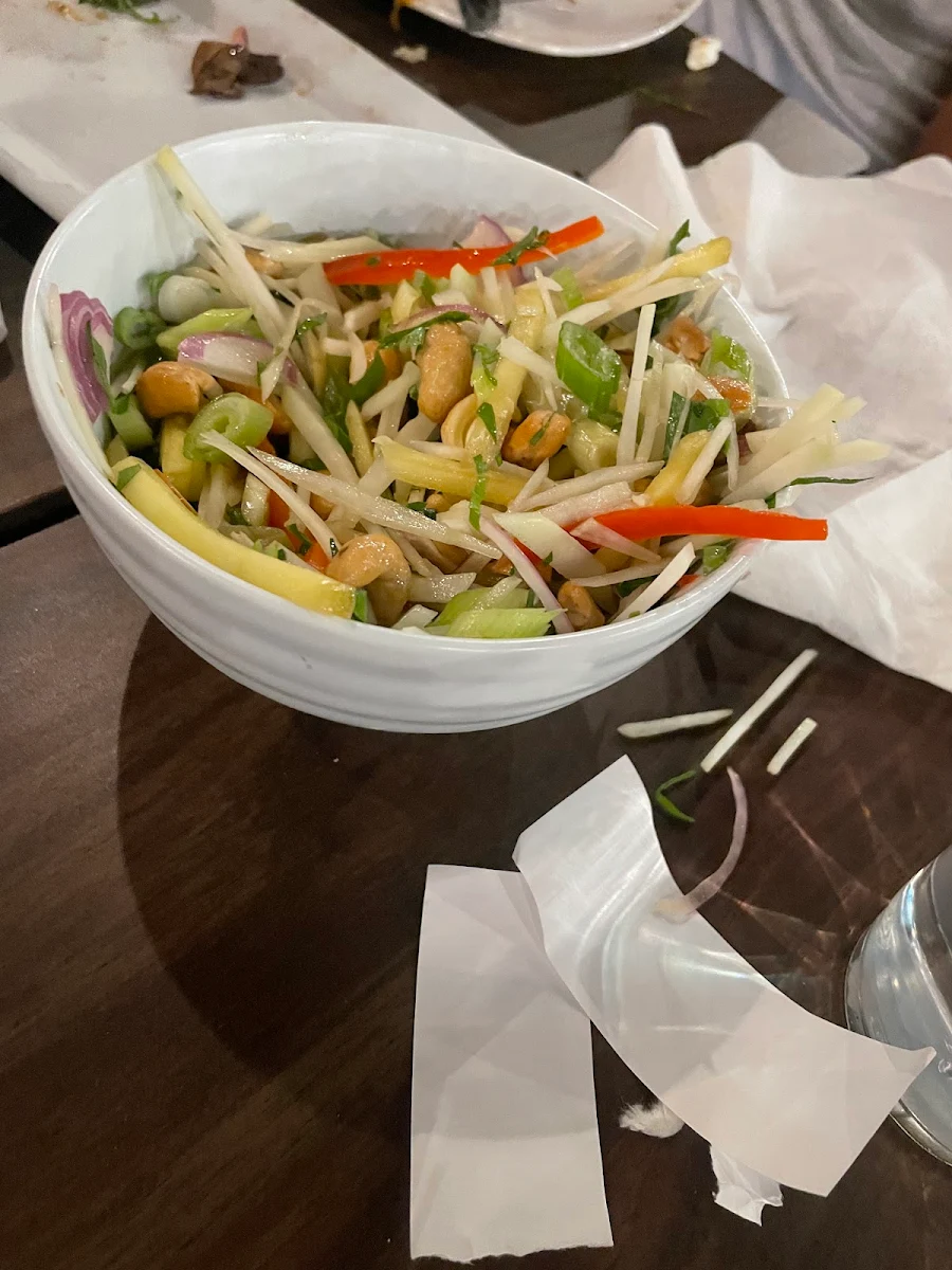 Mango Salad, Spice Lounge and Tapas