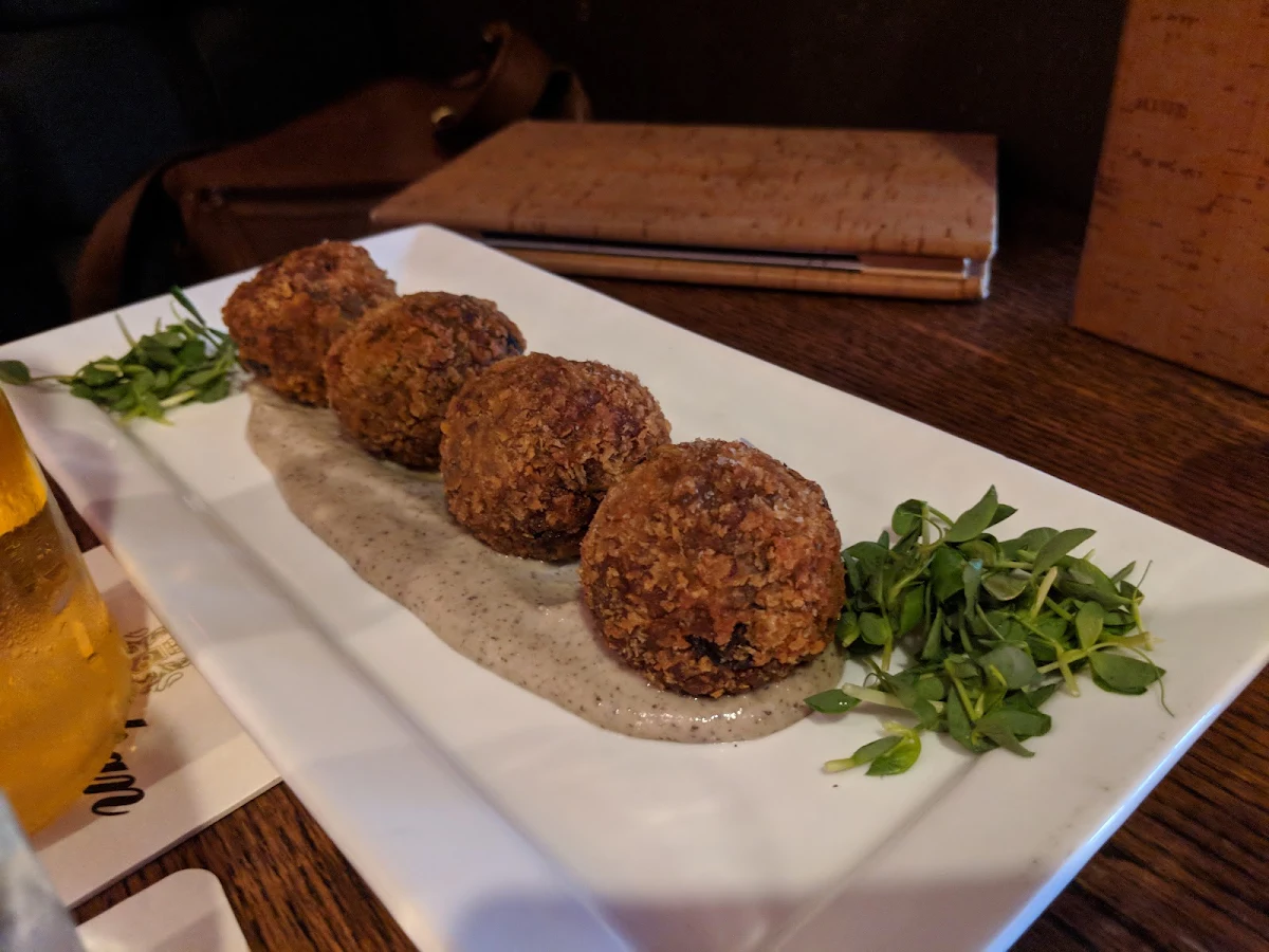 Mushroom Croquettas, Spice Lounge and Tapas
