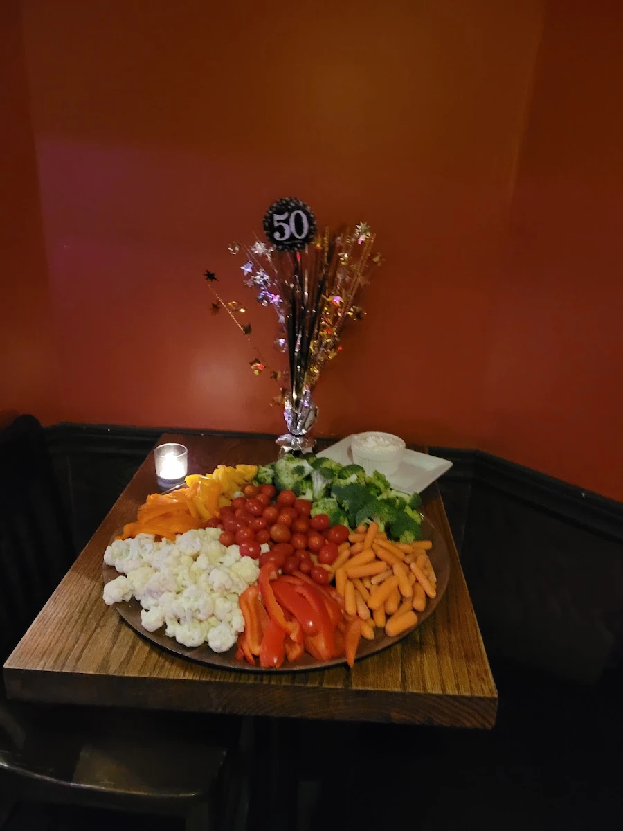 Veggie Platter, Spice Lounge and Tapas