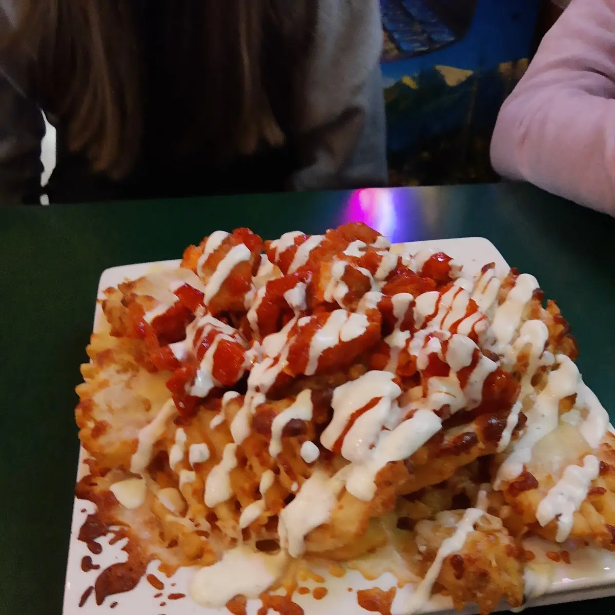 Buffalo Chicken Wachos