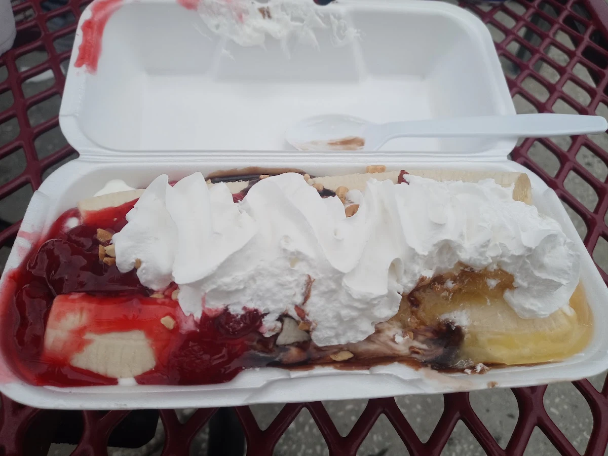 Homemade Banana Split