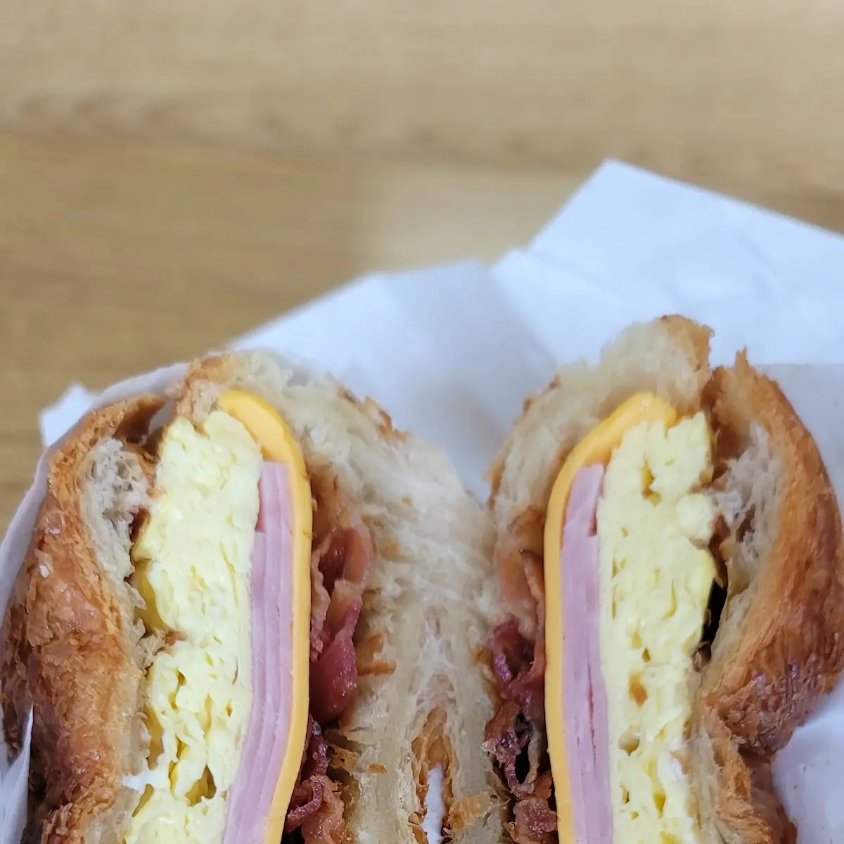 1 Bacon Egg and Cheese Croissant