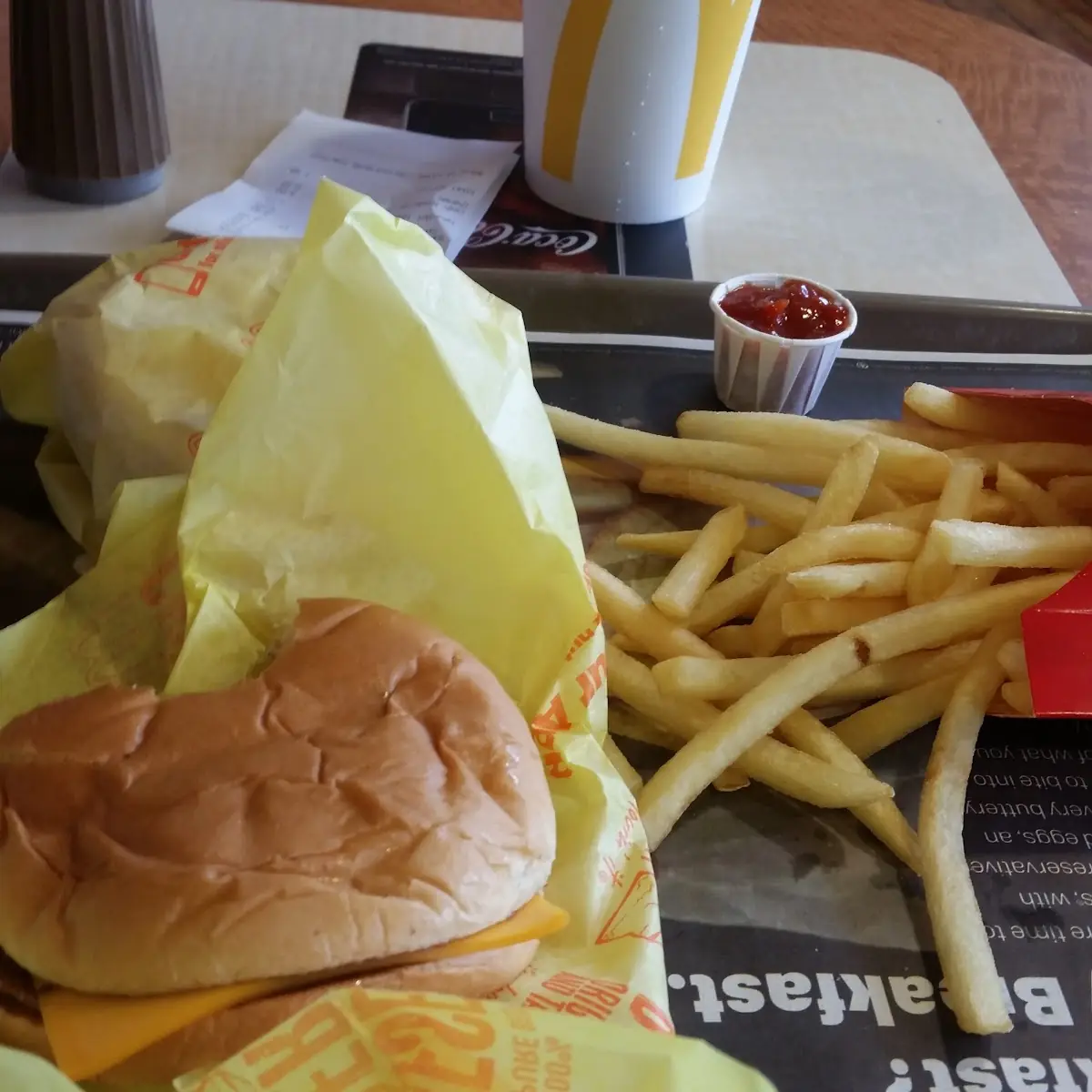 Double Cheeseburger with Fries