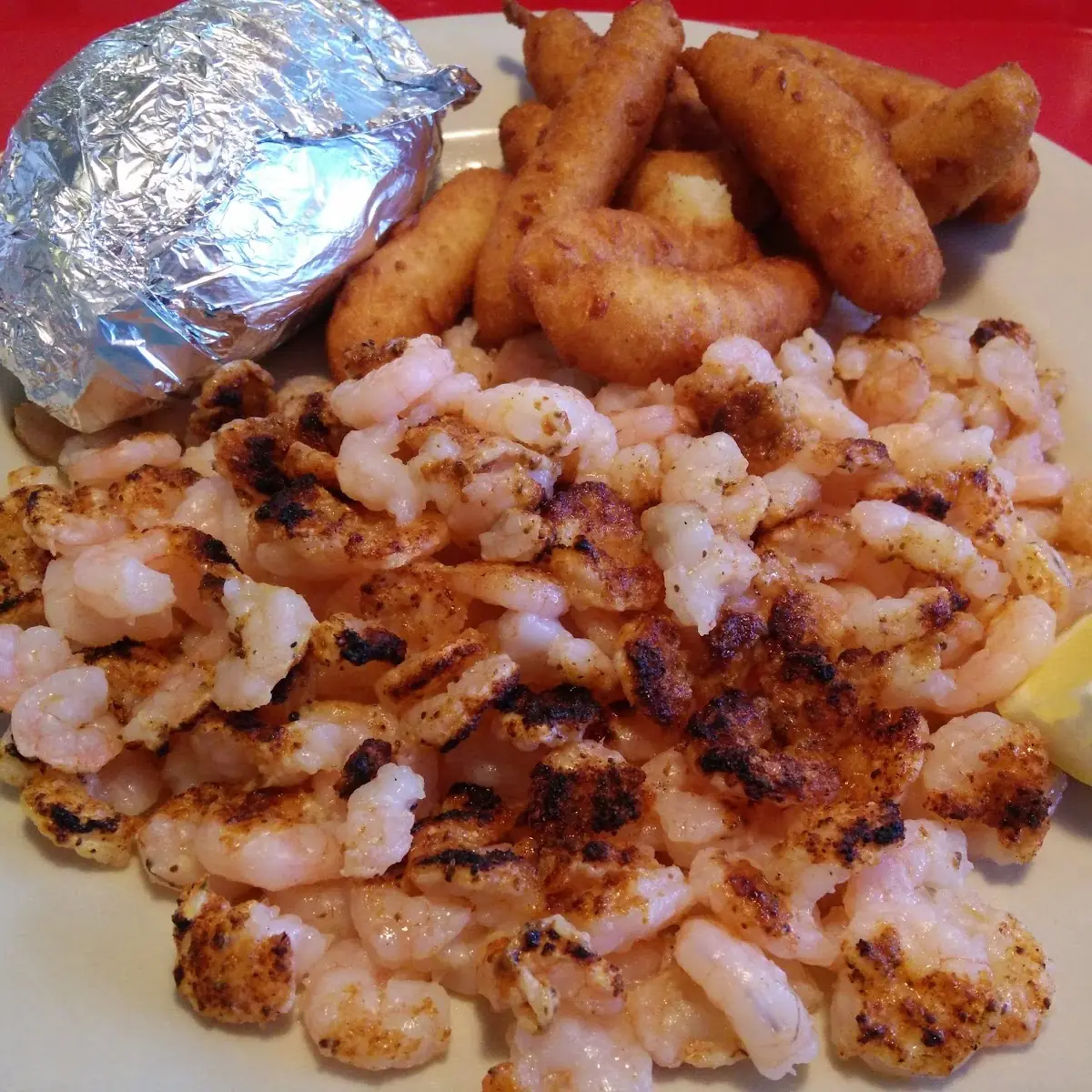 Shrimp Baked Potato