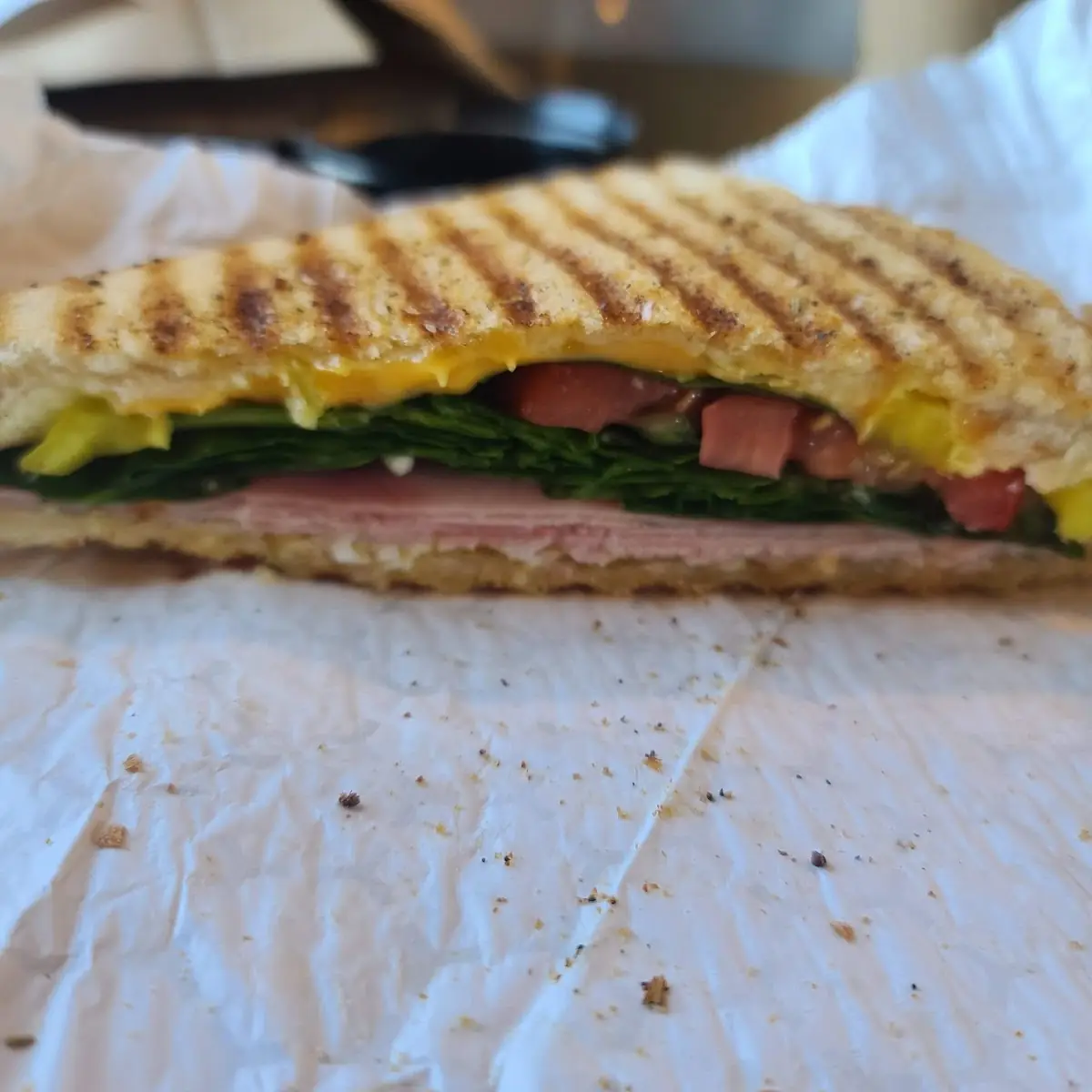 Egg Cheese Panini