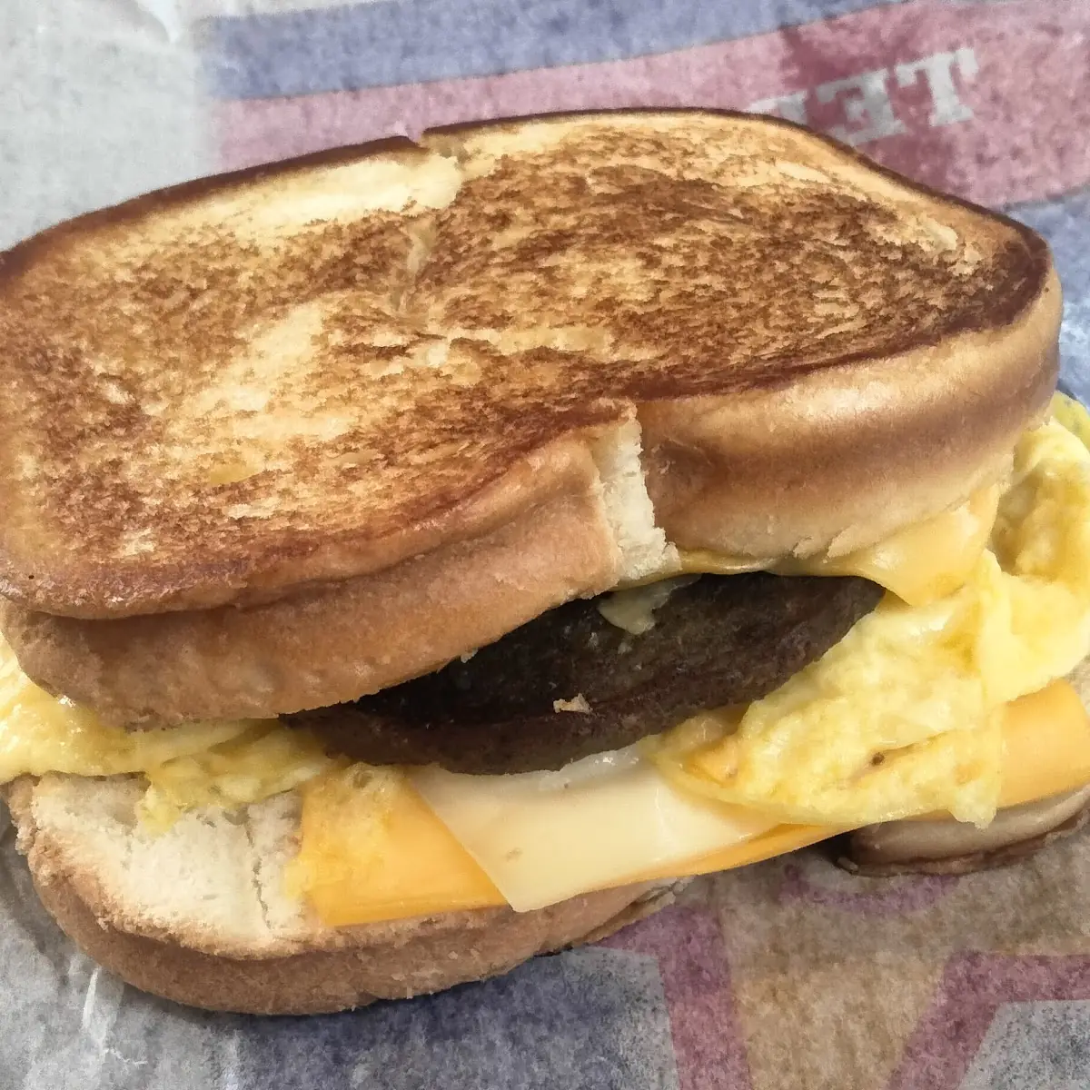 Sausage Cheese Sandwich