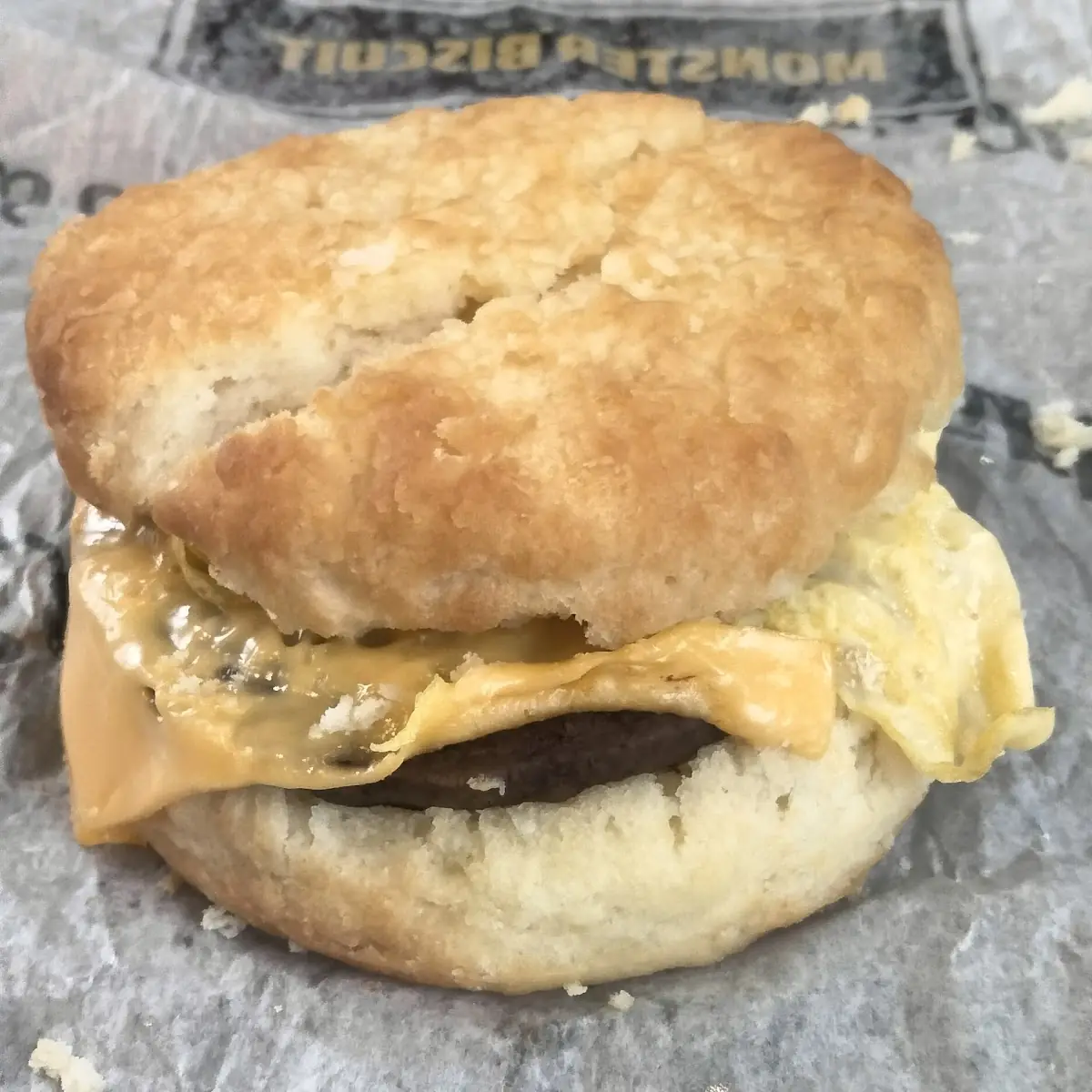 Sausage Egg & Cheese Biscuit