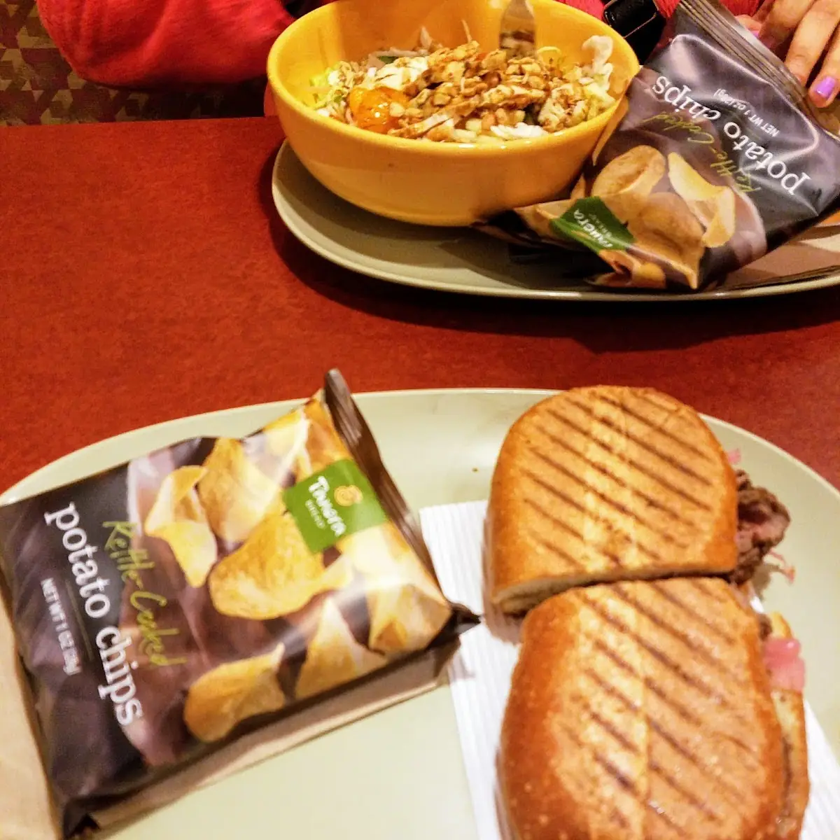 Steak & White Cheddar Panini