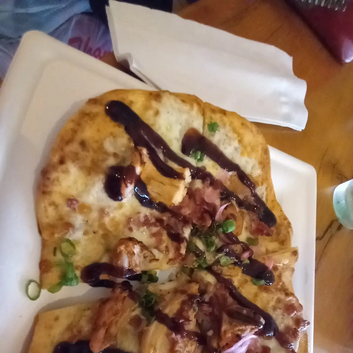 BBQ Chicken Flatbread Pizza