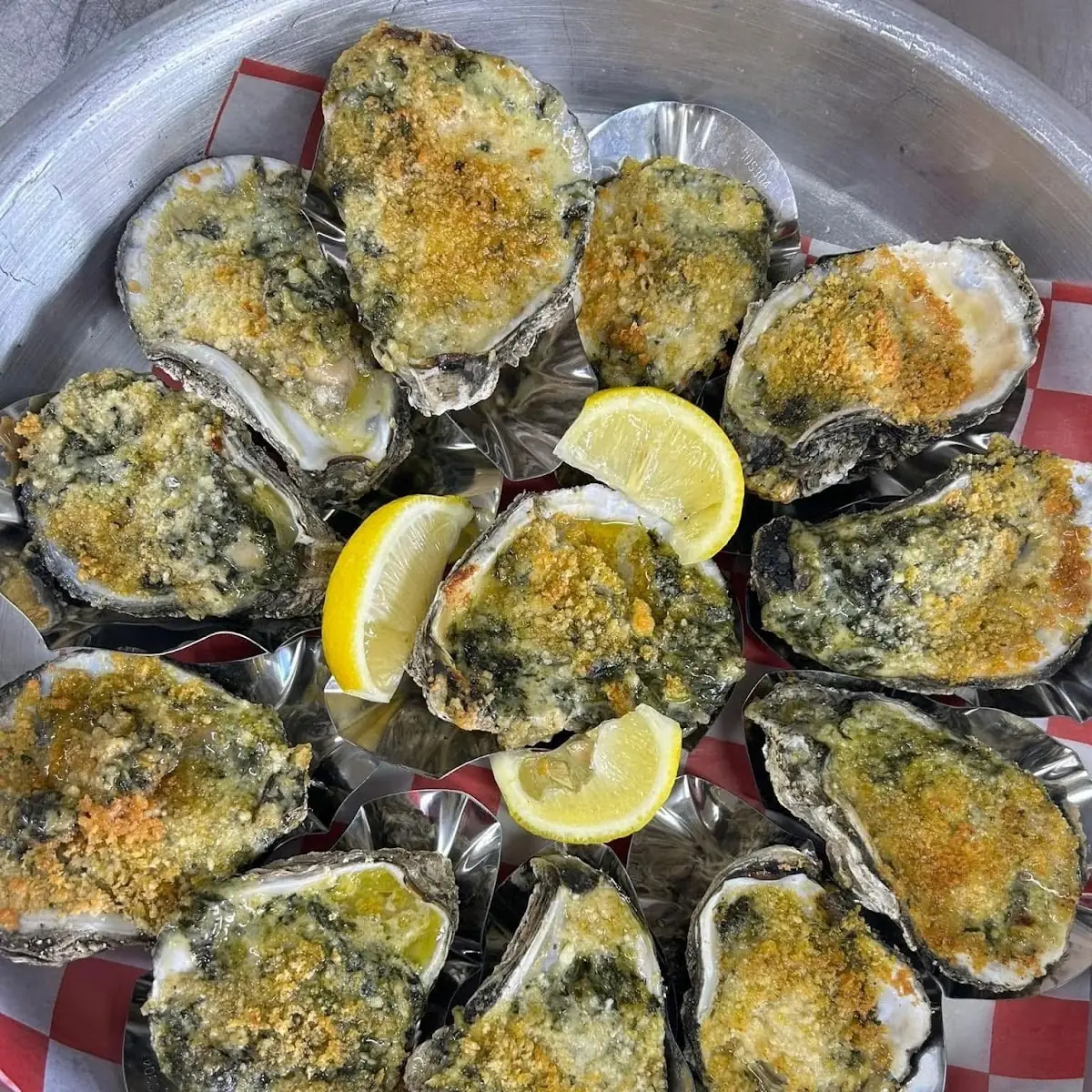 Oysters Rockefeller