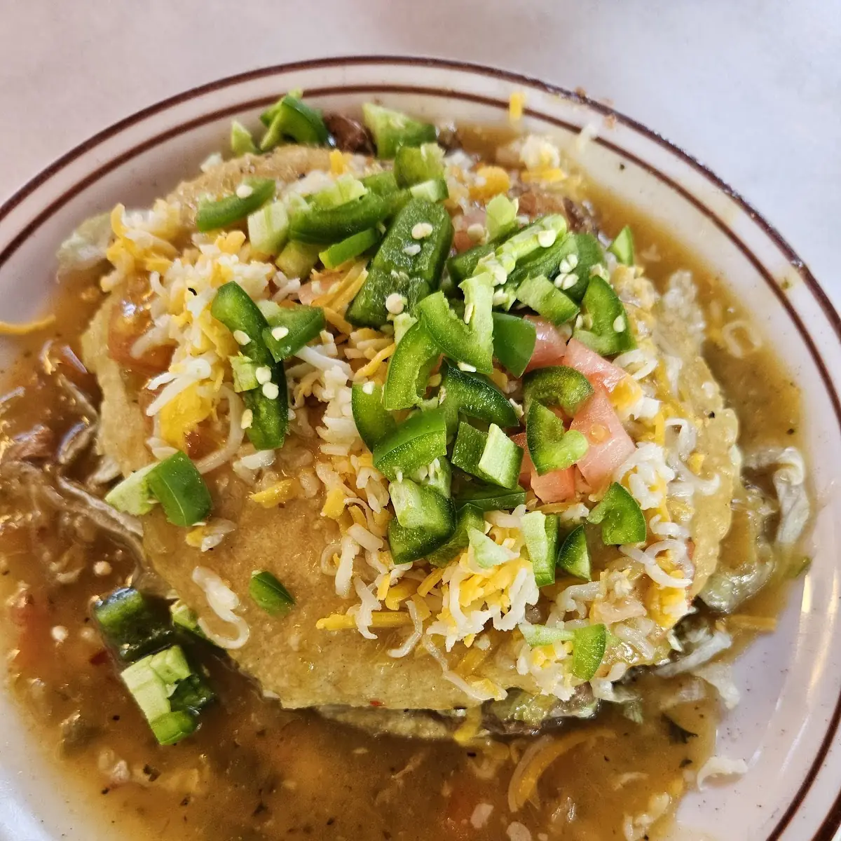 Stuffed Sopapilla with Fresh Jalapenos