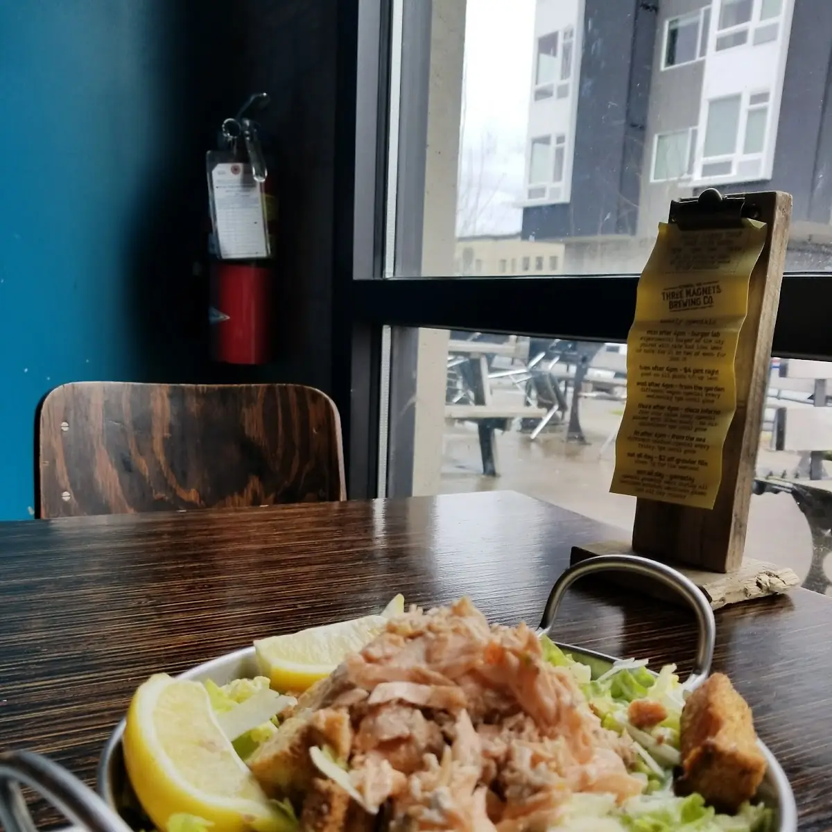 Ceasar Salad with Smoked Salmon