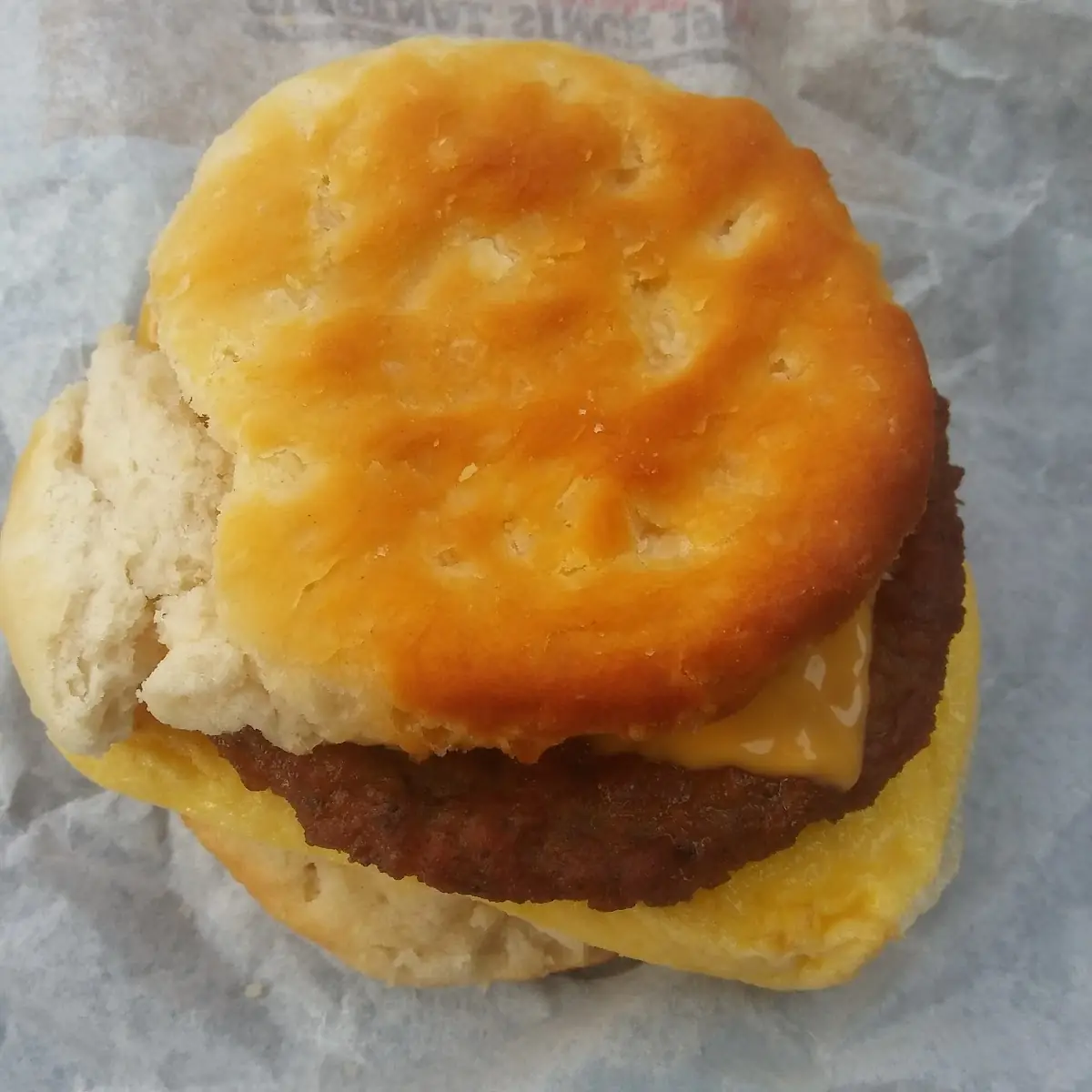 Sausage Egg & Cheese Biscuit