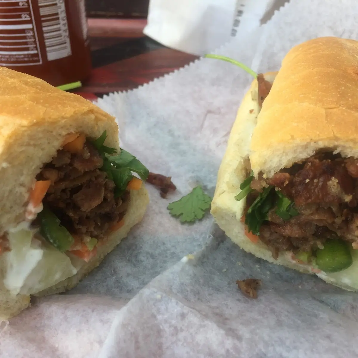 Korean Beef Bulgogi Sandwich
