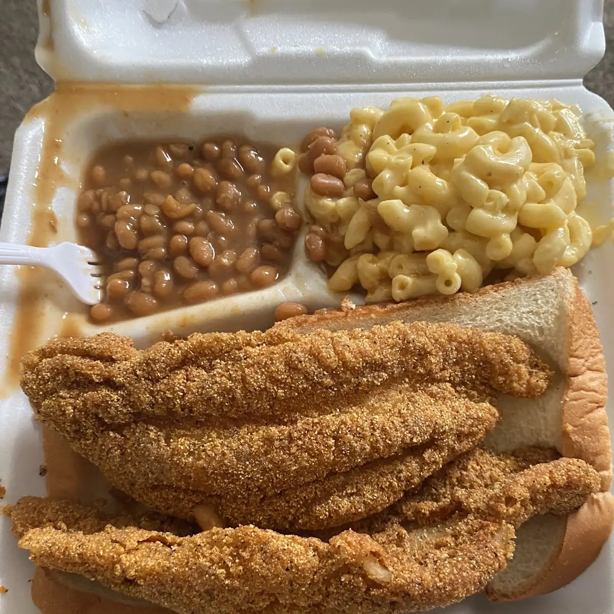 Baked Beans & Mac & Cheese