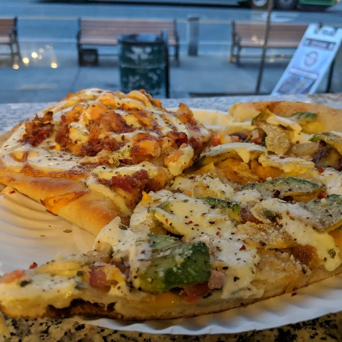 Chicken Bacon Ranch Pizza