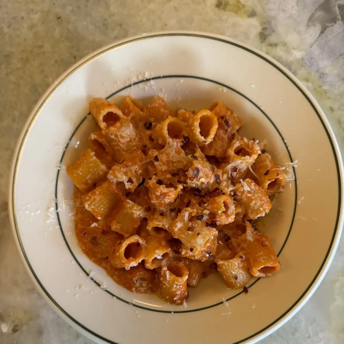 Spicy Rigatoni
