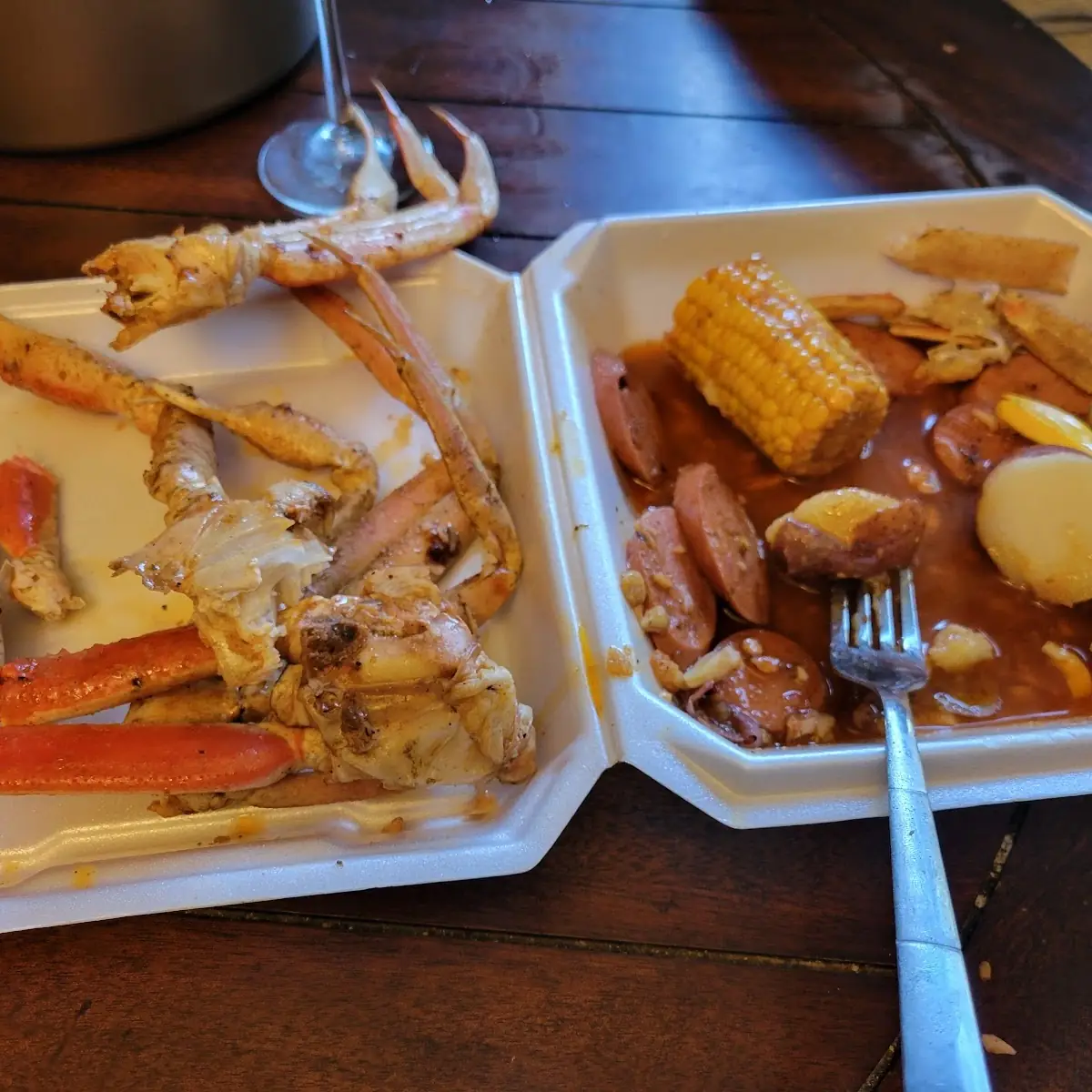 Half Pound Short Missing Shrimp and Eggs