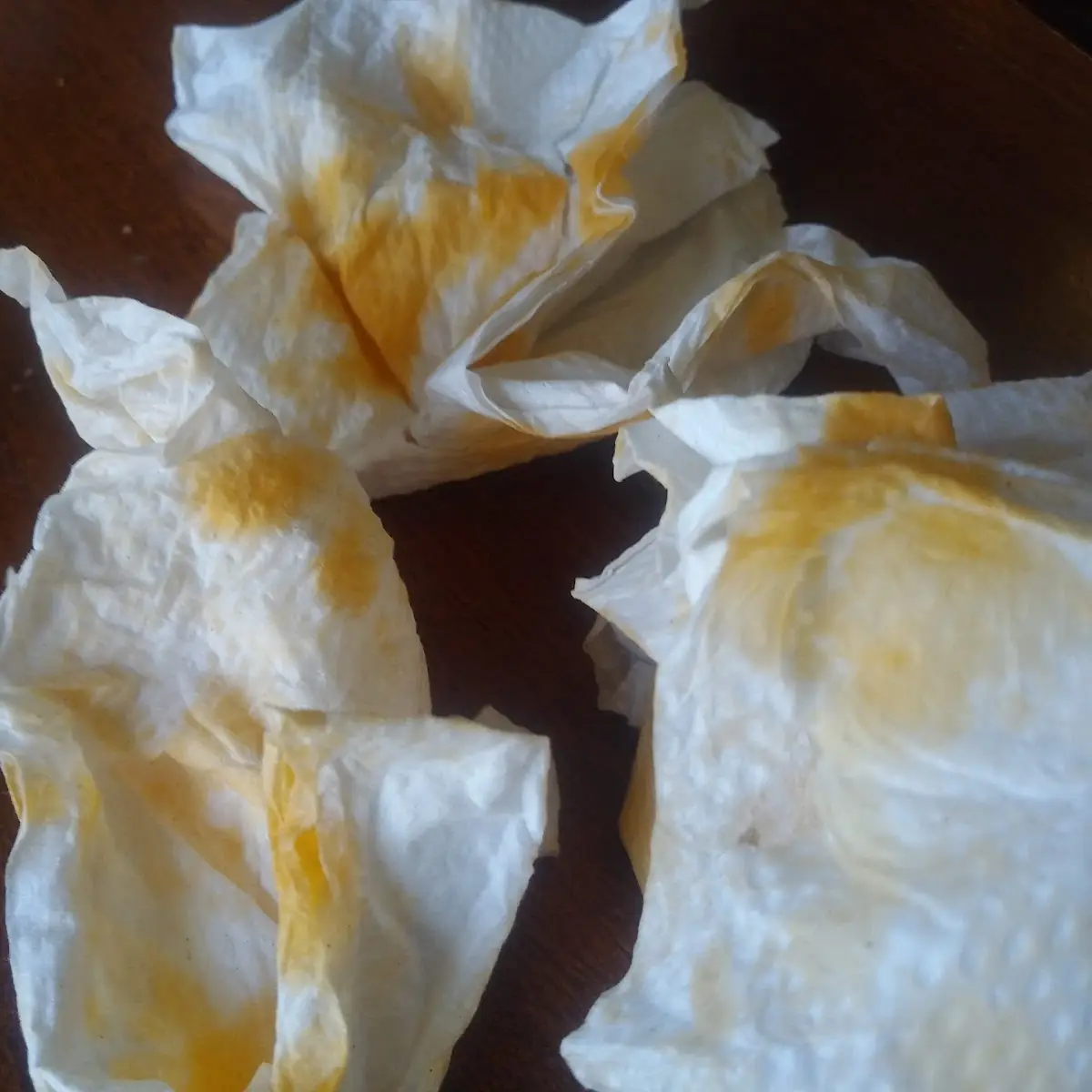 Grease from Chicken Taco