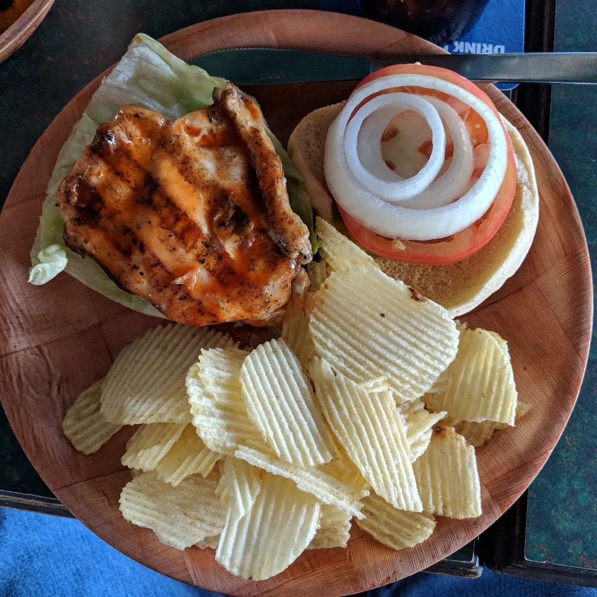 Custom Chicken with Hot Sauce