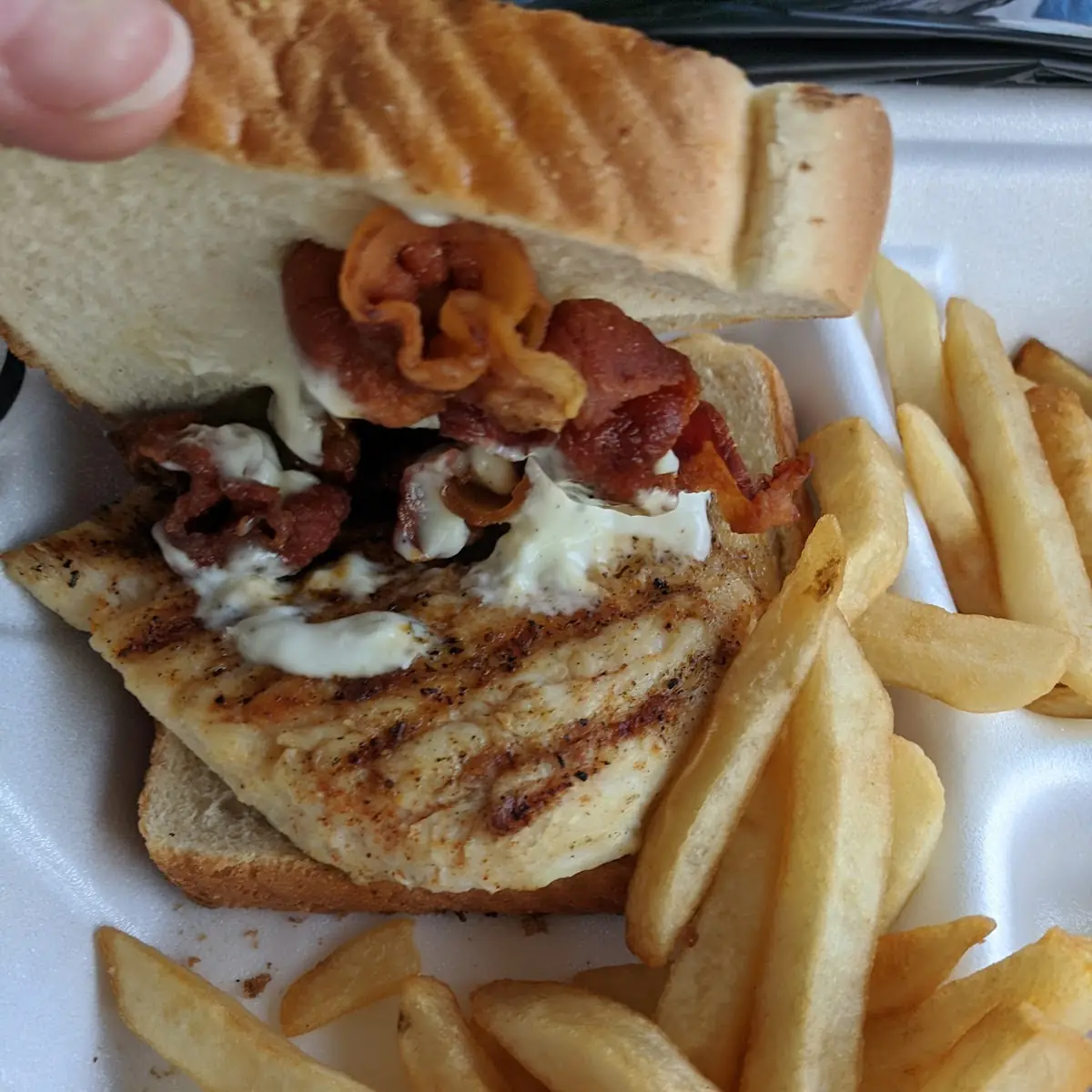 Chicken Bacon Ranch Sandwich